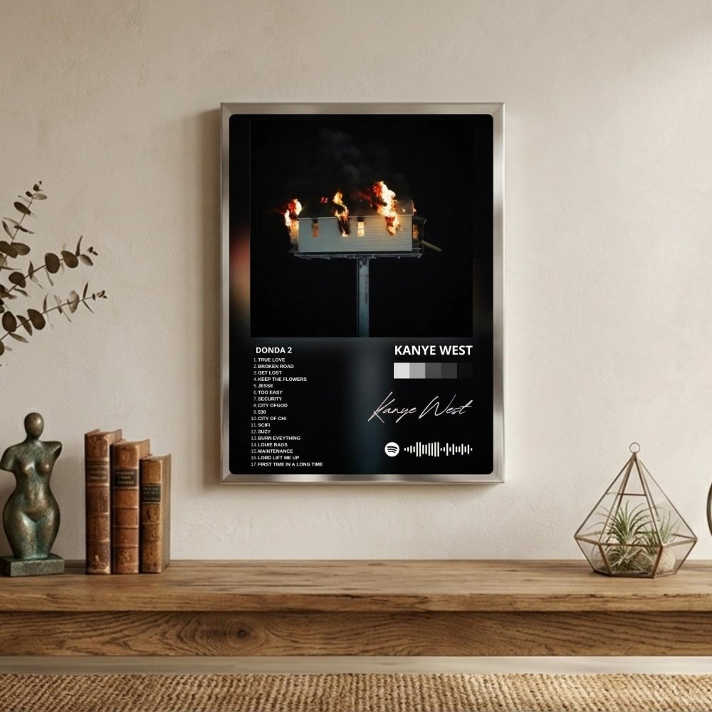 Kanye West – Donda 2 Poster with Frame - Vibes DistrictKanye West – Donda 2 Poster with Frame poster NeroVibes District