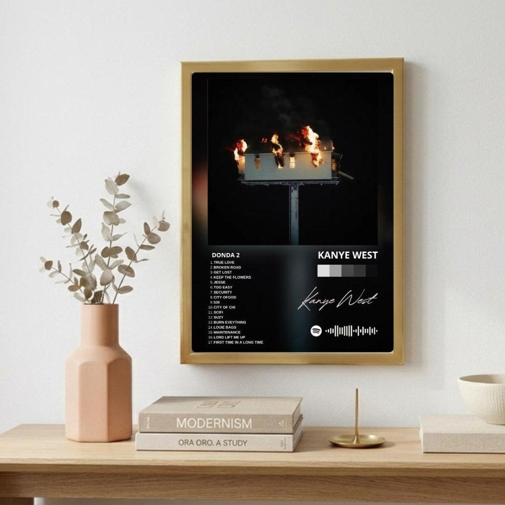 Kanye West – Donda 2 Poster with Frame - Vibes DistrictKanye West – Donda 2 Poster with Frame poster NeroVibes District