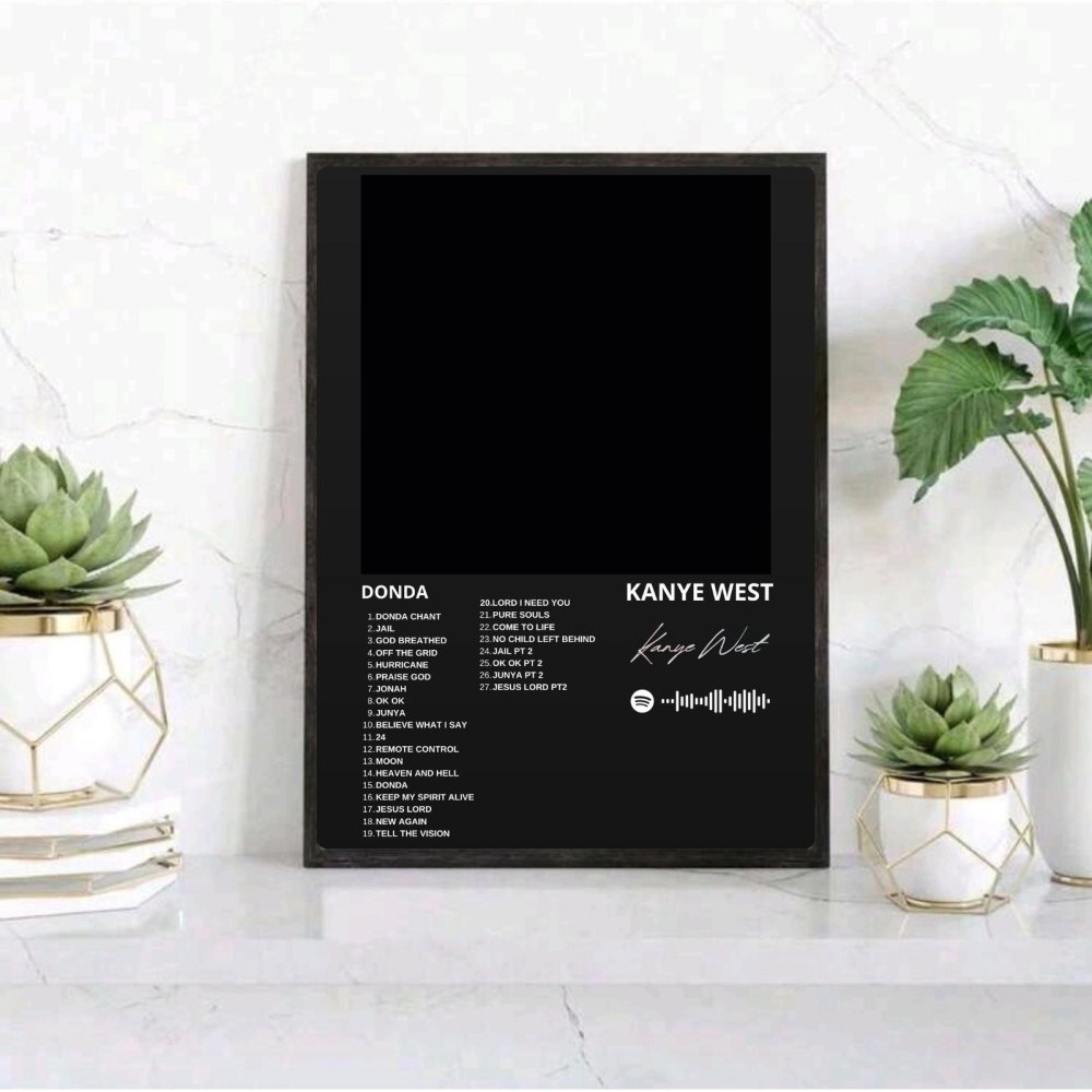 Kanye West – Donda Poster with Frame - Vibes DistrictKanye West – Donda Poster with Frame poster A3Vibes District