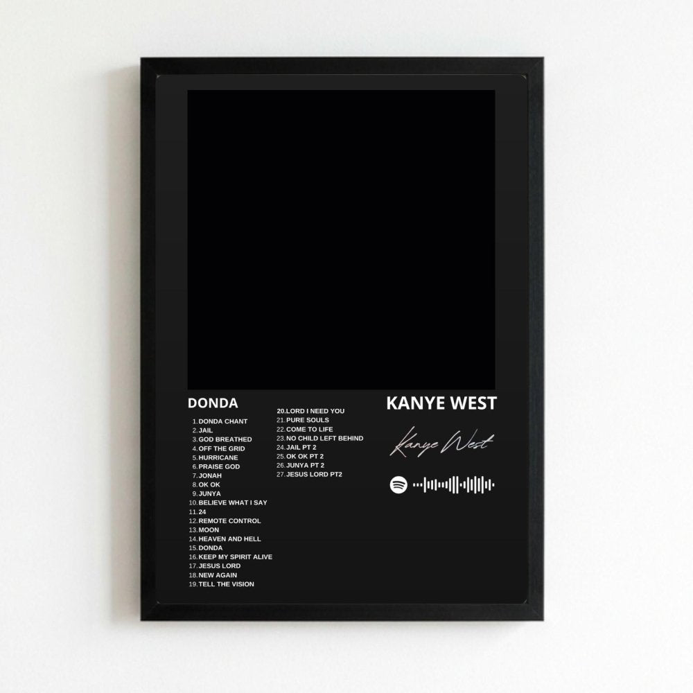 Kanye West – Donda Poster with Frame - Vibes DistrictKanye West – Donda Poster with Frame poster A4Vibes District