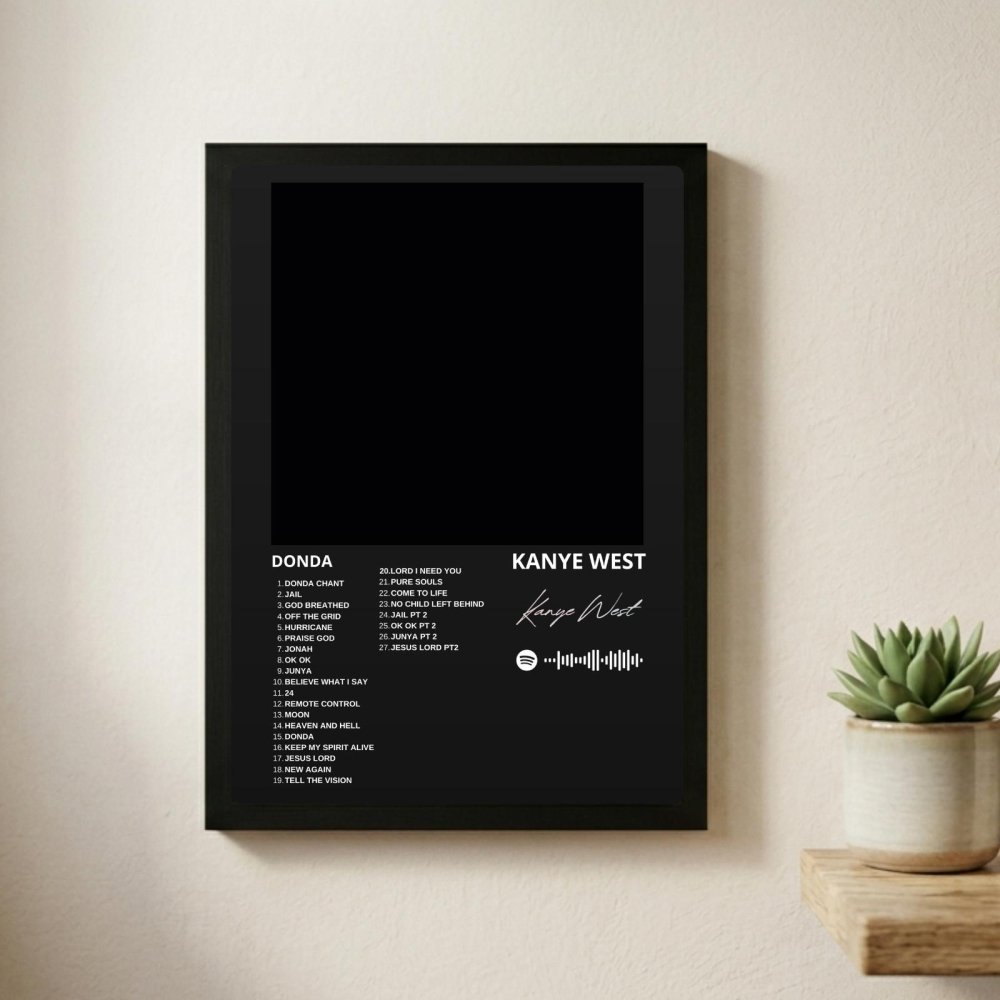 Kanye West – Donda Poster with Frame - Vibes DistrictKanye West – Donda Poster with Frame poster A3Vibes District