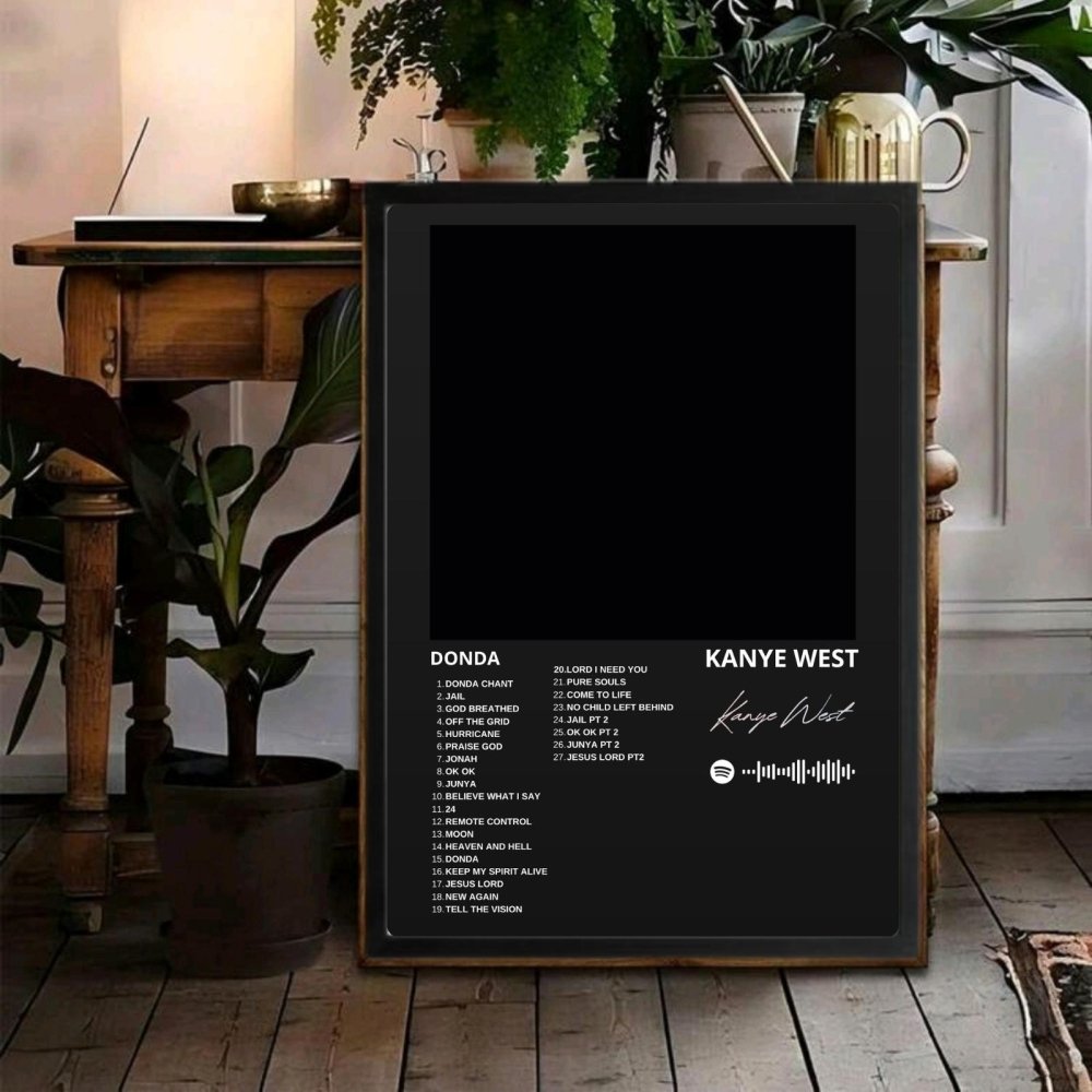 Kanye West – Donda Poster with Frame - Vibes DistrictKanye West – Donda Poster with Frame poster A3Vibes District