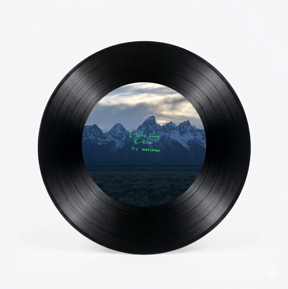 Kanye West – Ye Decorative Wall Vinyl - Vibes DistrictKanye West – Ye Decorative Wall Vinyl Vinyl Vibes District