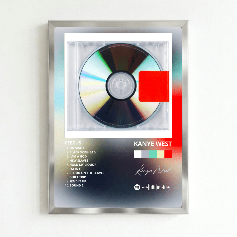 Kanye west: yeezus - Vibes DistrictKanye west: yeezus poster SilverVibes District