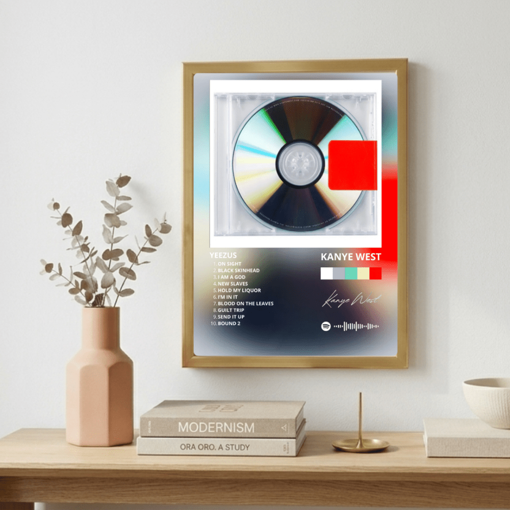 Kanye west: yeezus - Vibes DistrictKanye west: yeezus poster GoldVibes District