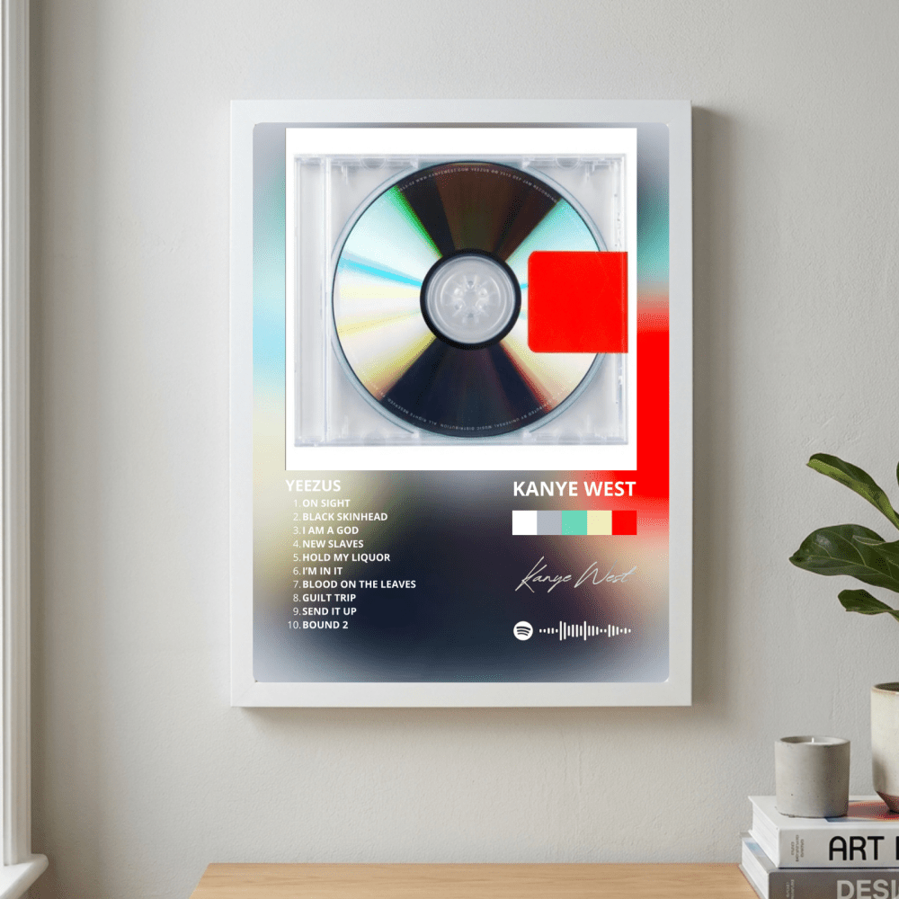 Kanye west: yeezus - Vibes DistrictKanye west: yeezus poster GoldVibes District