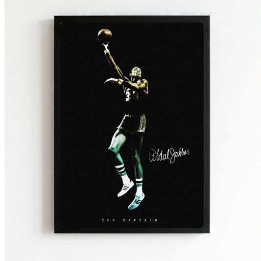 Kareem Abdul-Jabbar - Basket - Vibes DistrictKareem Abdul-Jabbar - Basket poster NeroVibes District