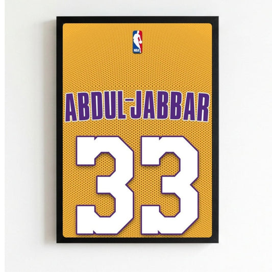 Kareem Abdul-Jabbar - Basket - Vibes DistrictKareem Abdul-Jabbar - Basket poster NeroVibes District