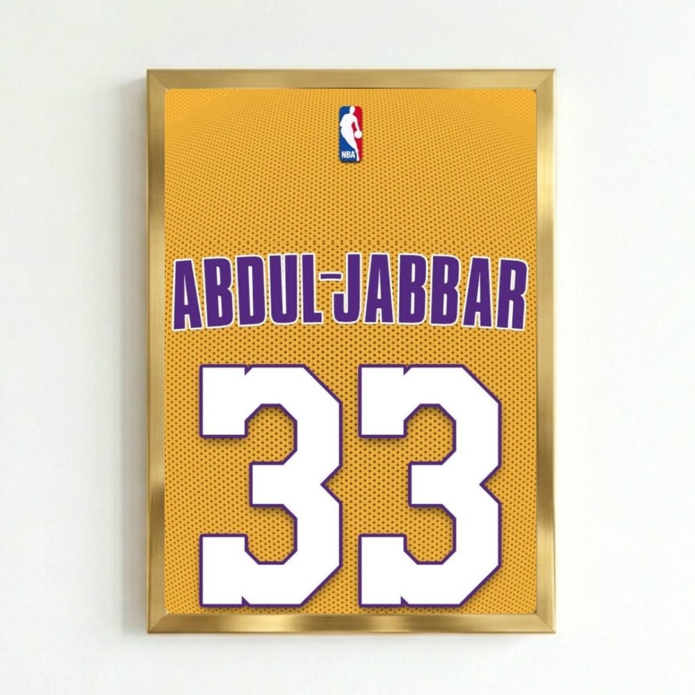 Kareem Abdul-Jabbar - Basket - Vibes DistrictKareem Abdul-Jabbar - Basket poster SilverVibes District
