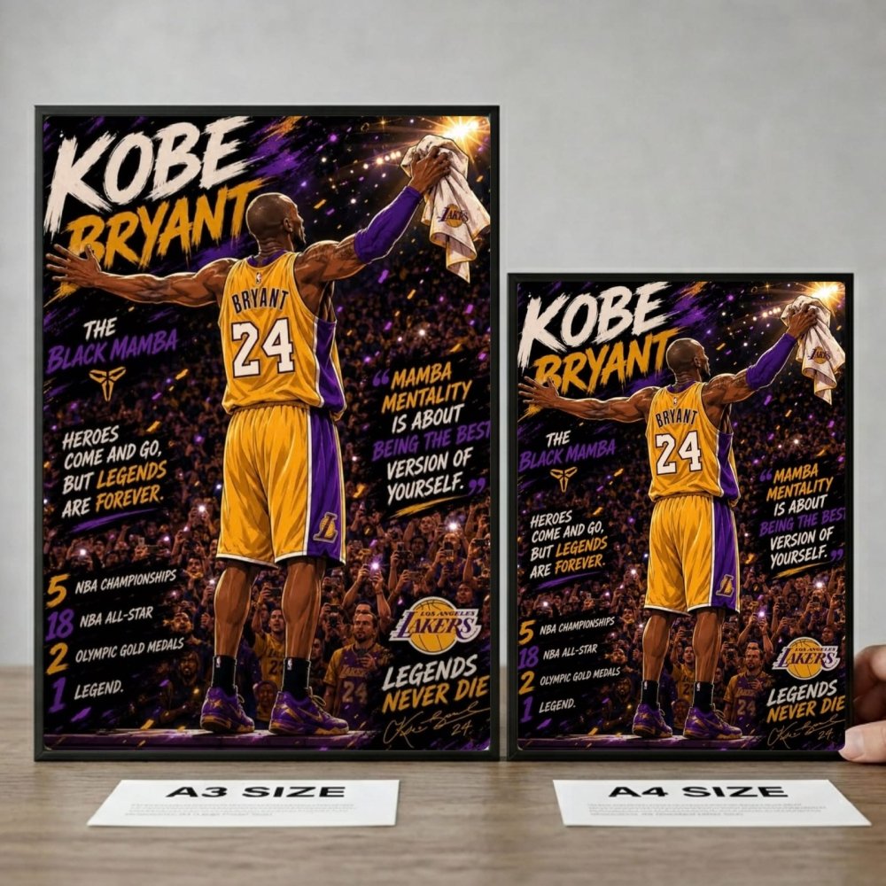 Kobe Bryant - Basket - Vibes DistrictKobe Bryant - Basket poster GoldVibes District