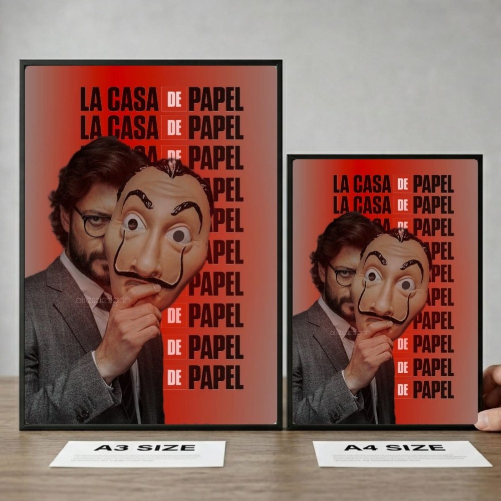 La casa de papel - Vibes DistrictLa casa de papel poster GoldVibes District