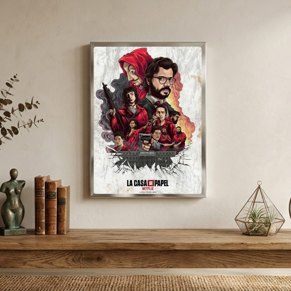 La casa de papel - Vibes DistrictLa casa de papel poster GoldVibes District