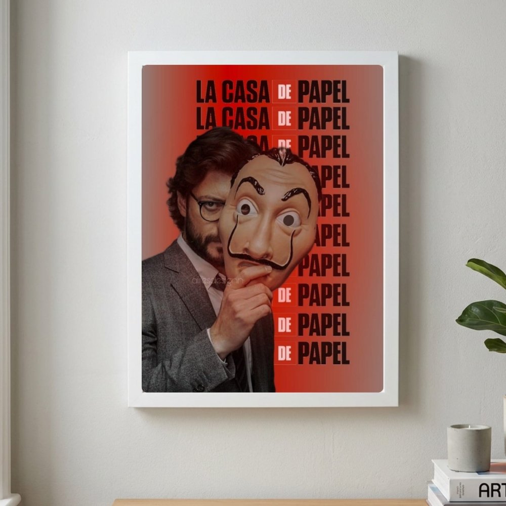 La casa de papel - Vibes DistrictLa casa de papel poster GoldVibes District