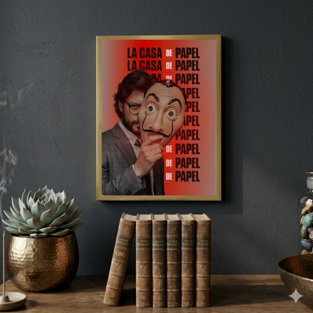 La casa de papel - Vibes DistrictLa casa de papel poster GoldVibes District