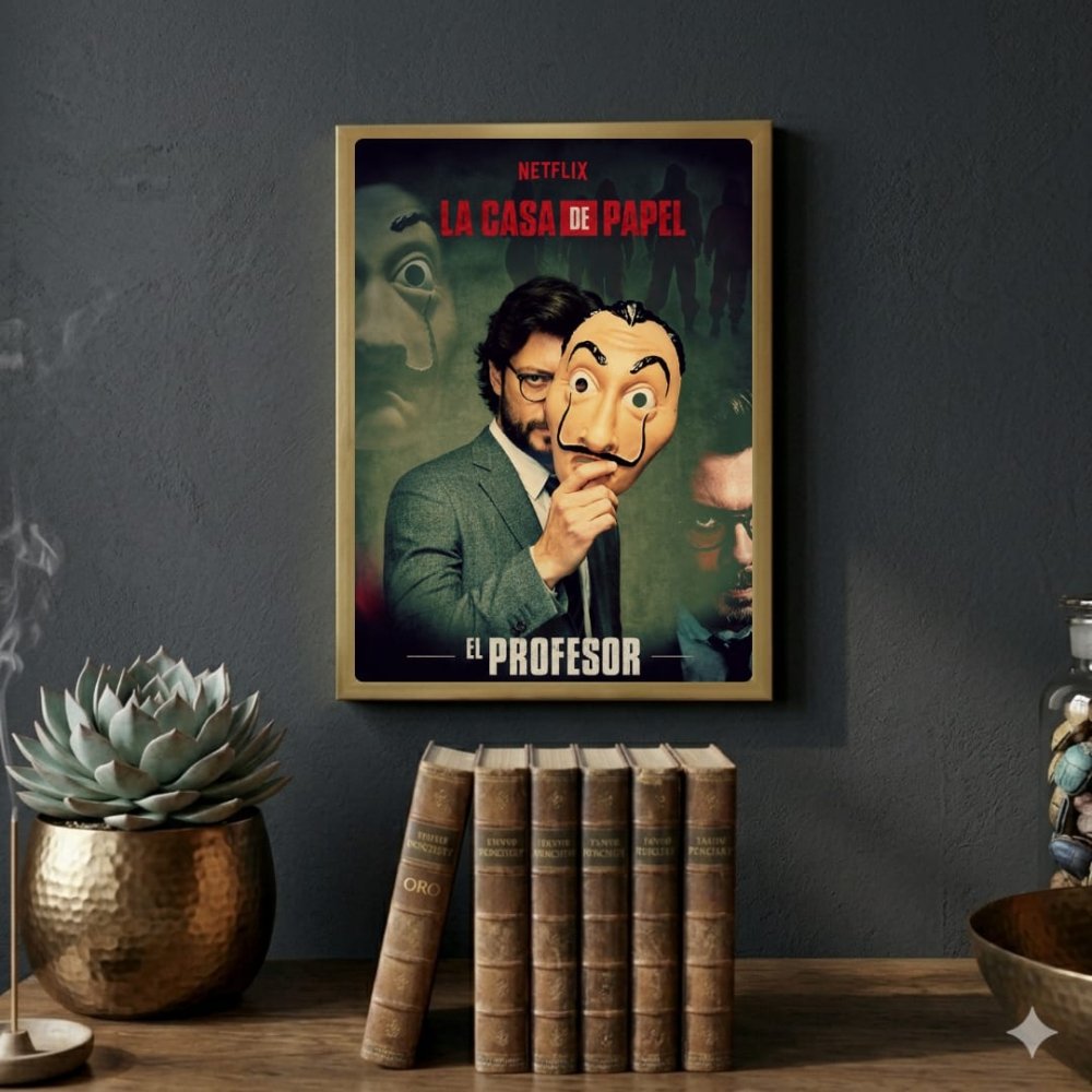 La casa de papel - Vibes DistrictLa casa de papel poster GoldVibes District