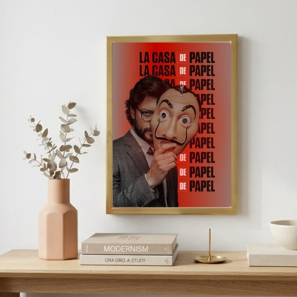 La casa de papel - Vibes DistrictLa casa de papel poster GoldVibes District
