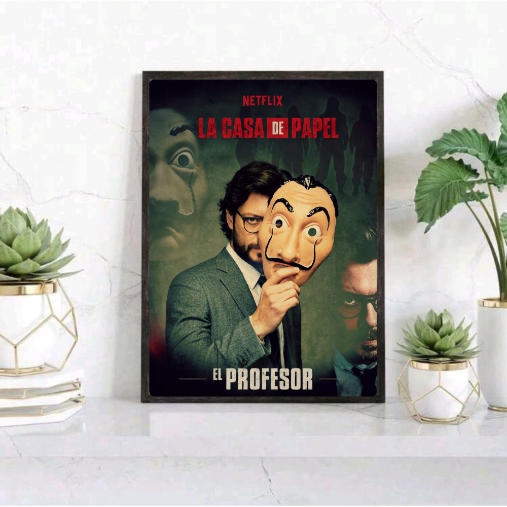 La casa de papel - Vibes DistrictLa casa de papel poster GoldVibes District