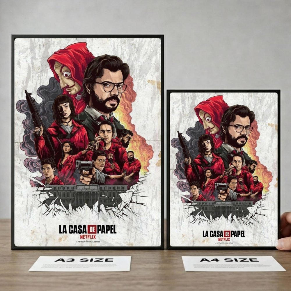 La casa de papel - Vibes DistrictLa casa de papel poster GoldVibes District