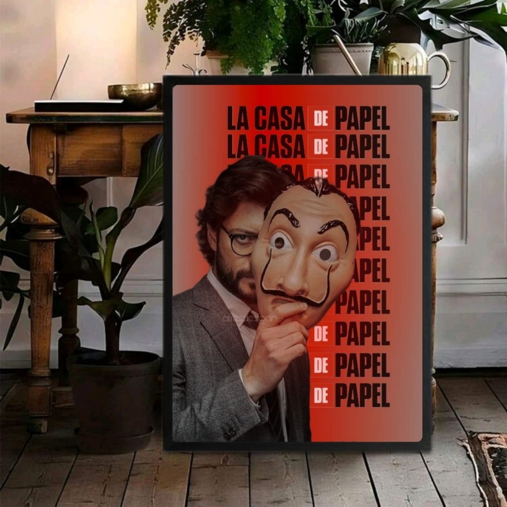 La casa de papel - Vibes DistrictLa casa de papel poster GoldVibes District