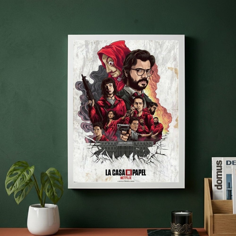 La casa de papel - Vibes DistrictLa casa de papel poster GoldVibes District