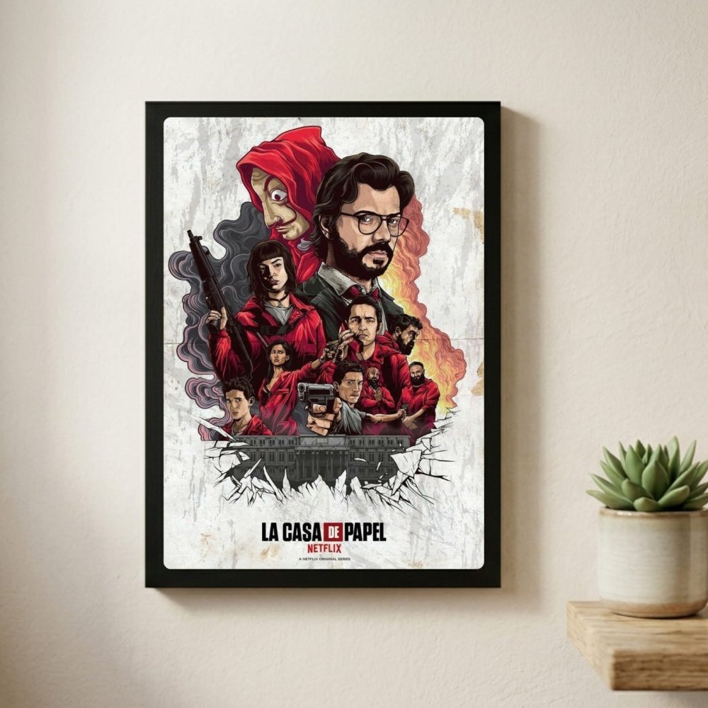 La casa de papel - Vibes DistrictLa casa de papel poster GoldVibes District