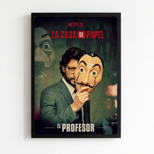 La casa de papel - Vibes DistrictLa casa de papel poster NeroVibes District