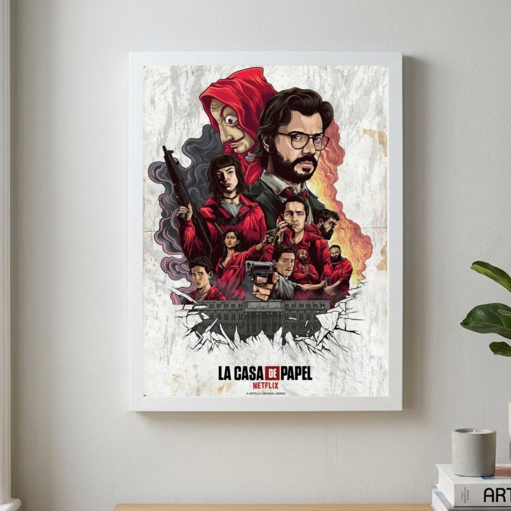 La casa de papel - Vibes DistrictLa casa de papel poster GoldVibes District