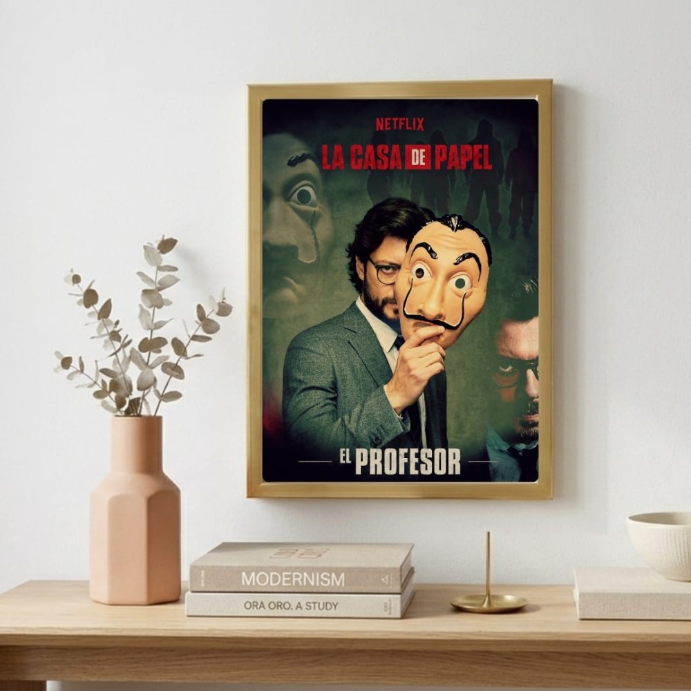 La casa de papel - Vibes DistrictLa casa de papel poster GoldVibes District