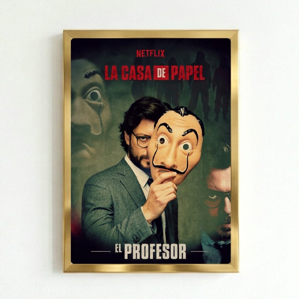 La casa de papel - Vibes DistrictLa casa de papel poster GoldVibes District