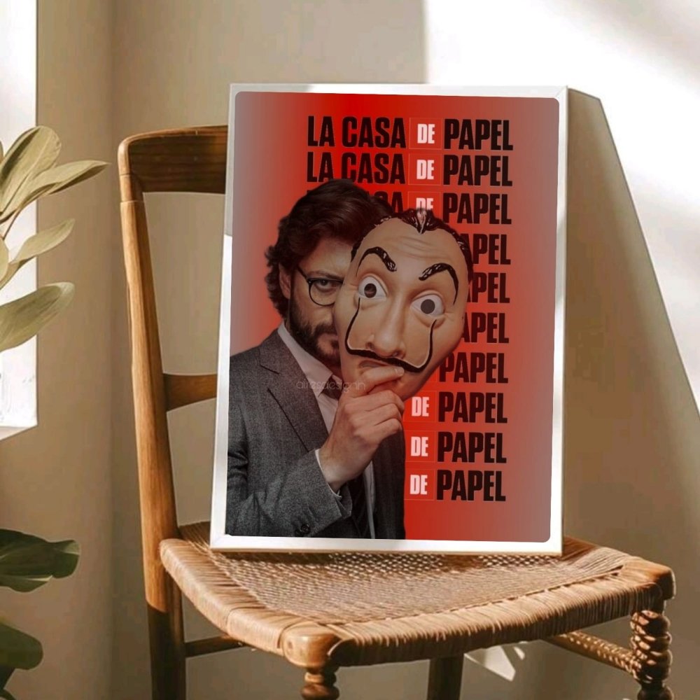 La casa de papel - Vibes DistrictLa casa de papel poster GoldVibes District