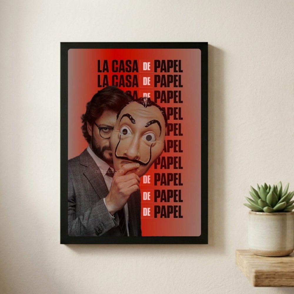 La casa de papel - Vibes DistrictLa casa de papel poster GoldVibes District