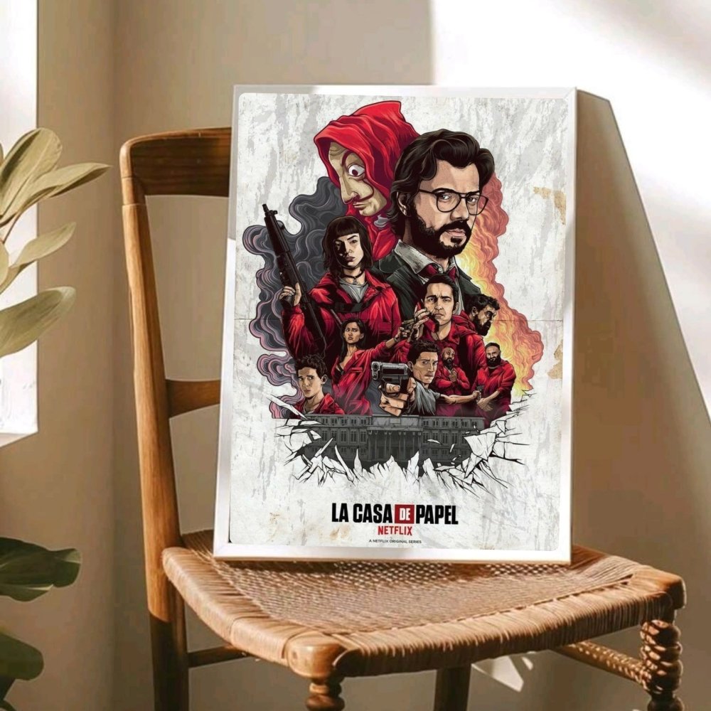 La casa de papel - Vibes DistrictLa casa de papel poster GoldVibes District