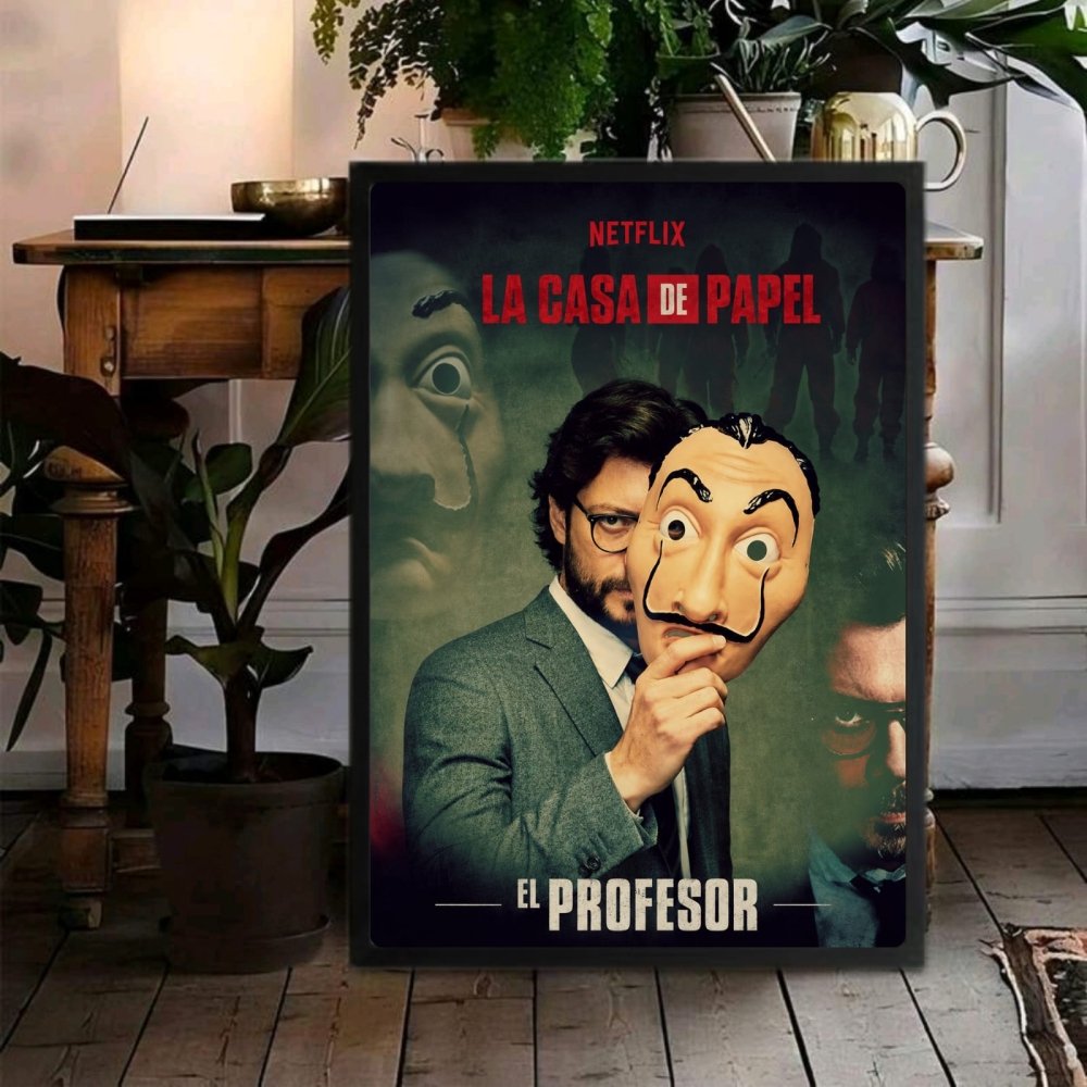 La casa de papel - Vibes DistrictLa casa de papel poster GoldVibes District