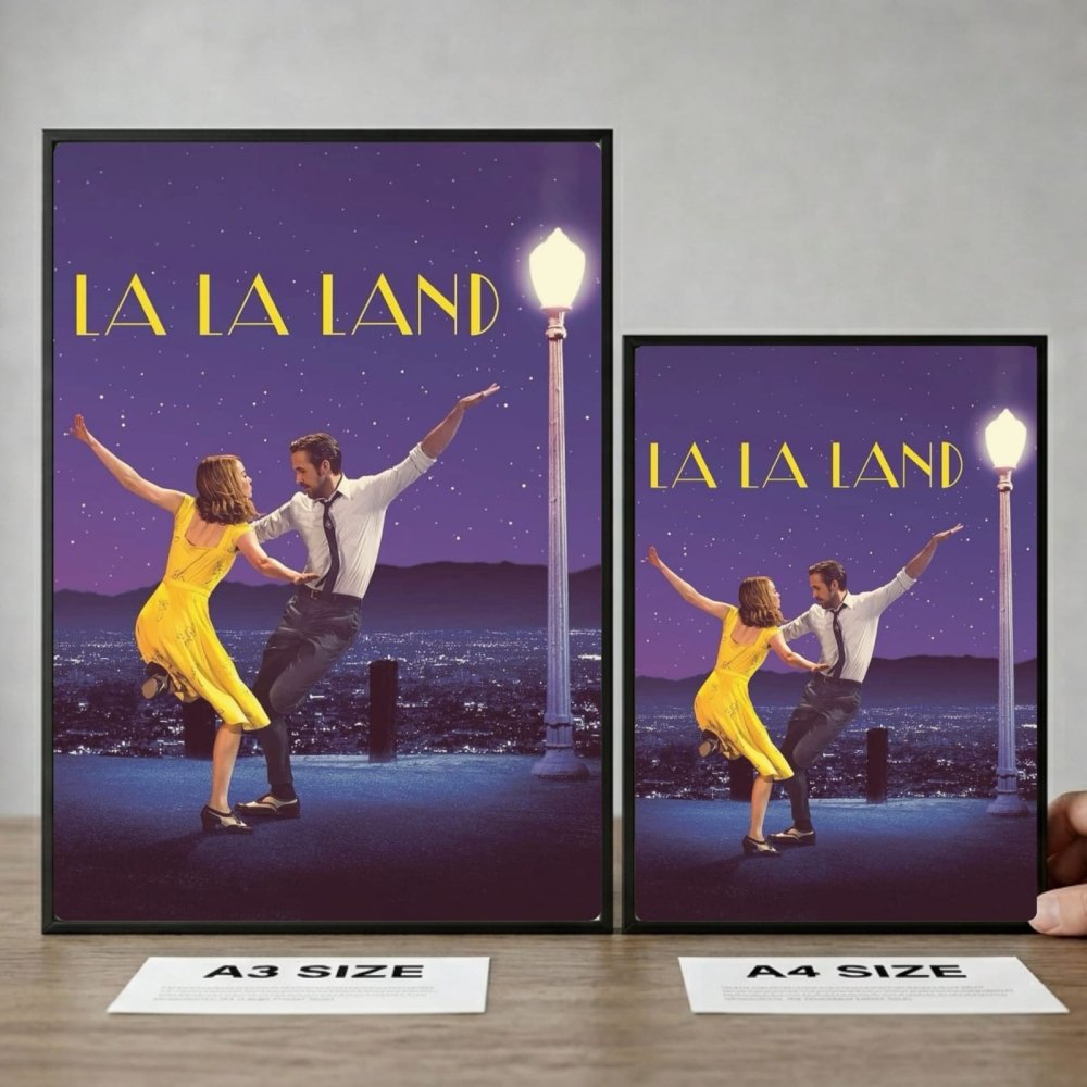 La la land - Vibes DistrictLa la land poster SilverVibes District
