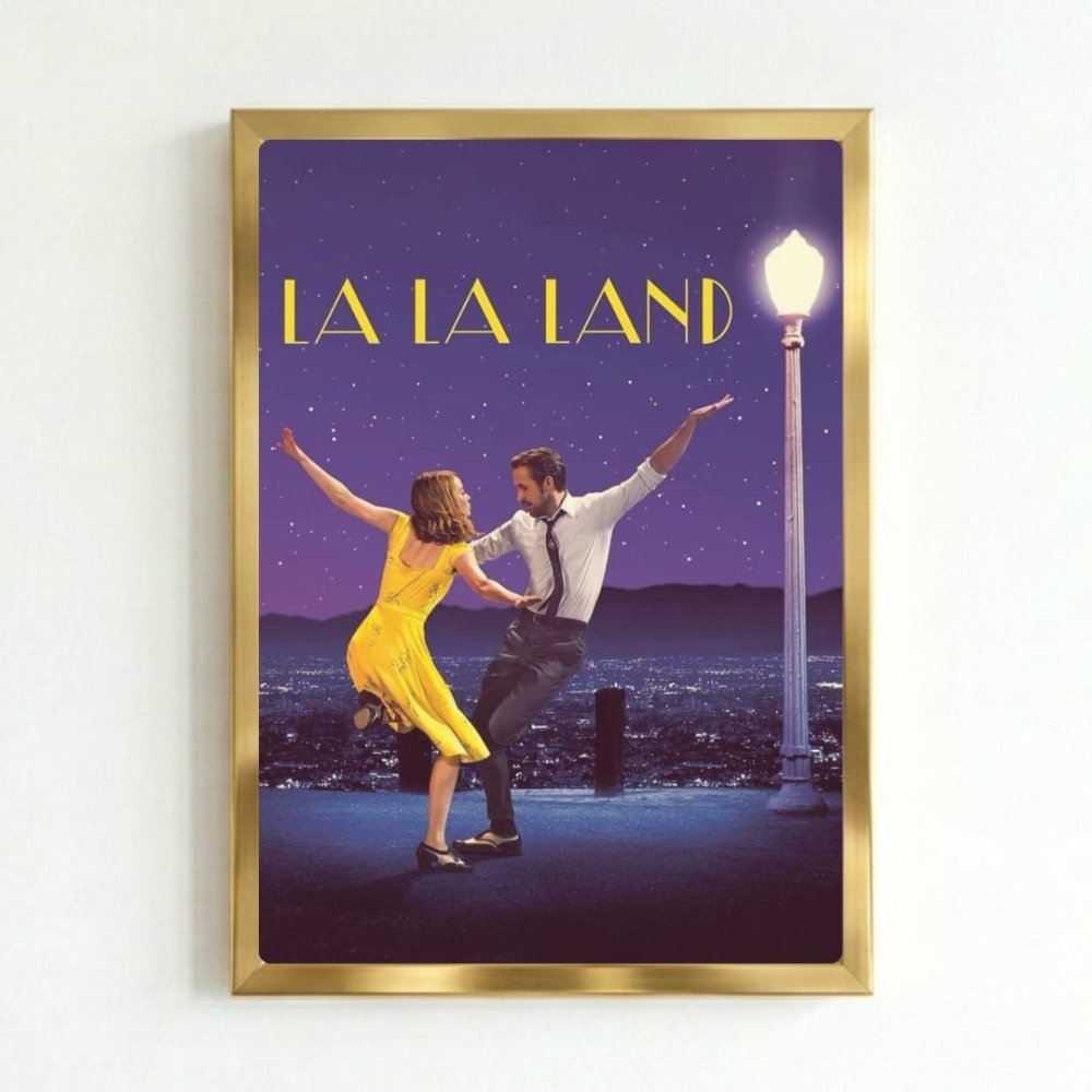 La la land - Vibes DistrictLa la land poster GoldVibes District