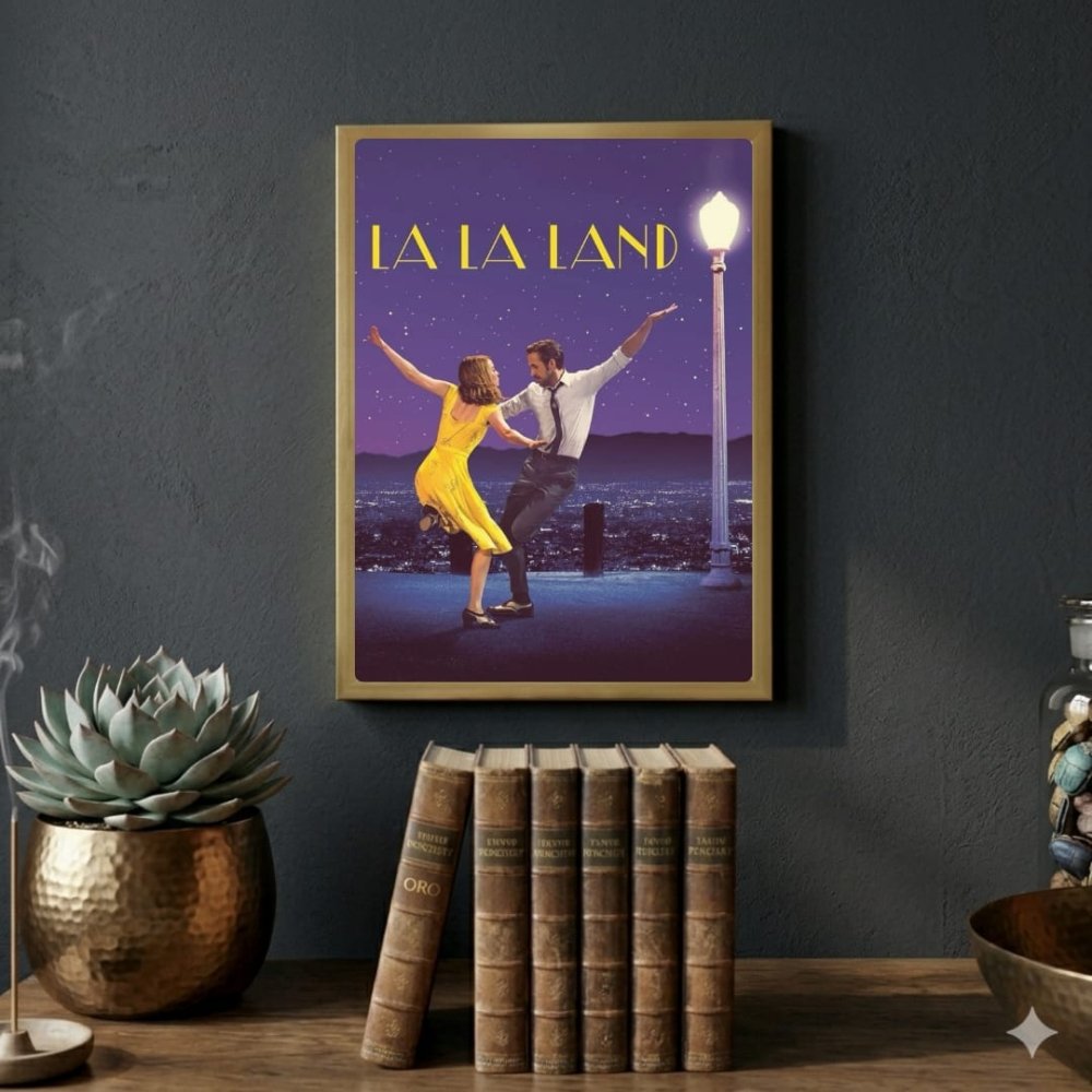 La la land - Vibes DistrictLa la land poster SilverVibes District
