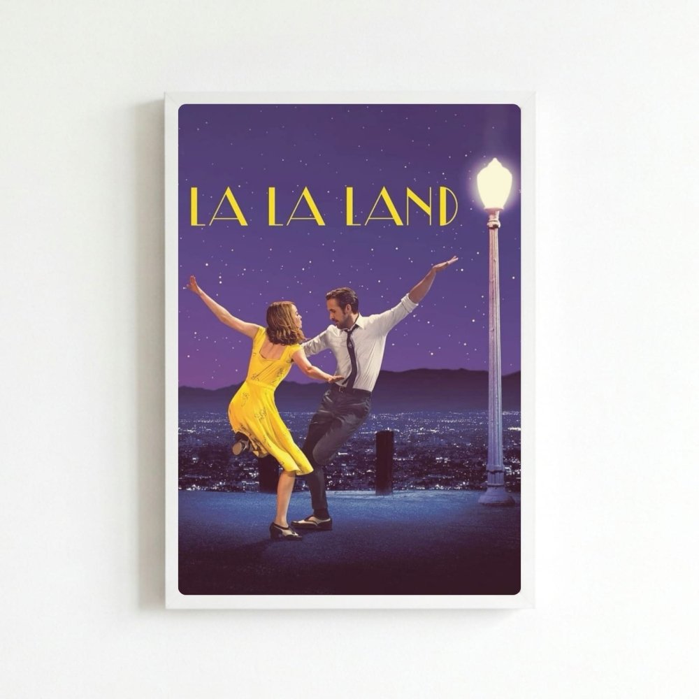 La la land - Vibes DistrictLa la land poster BiancoVibes District