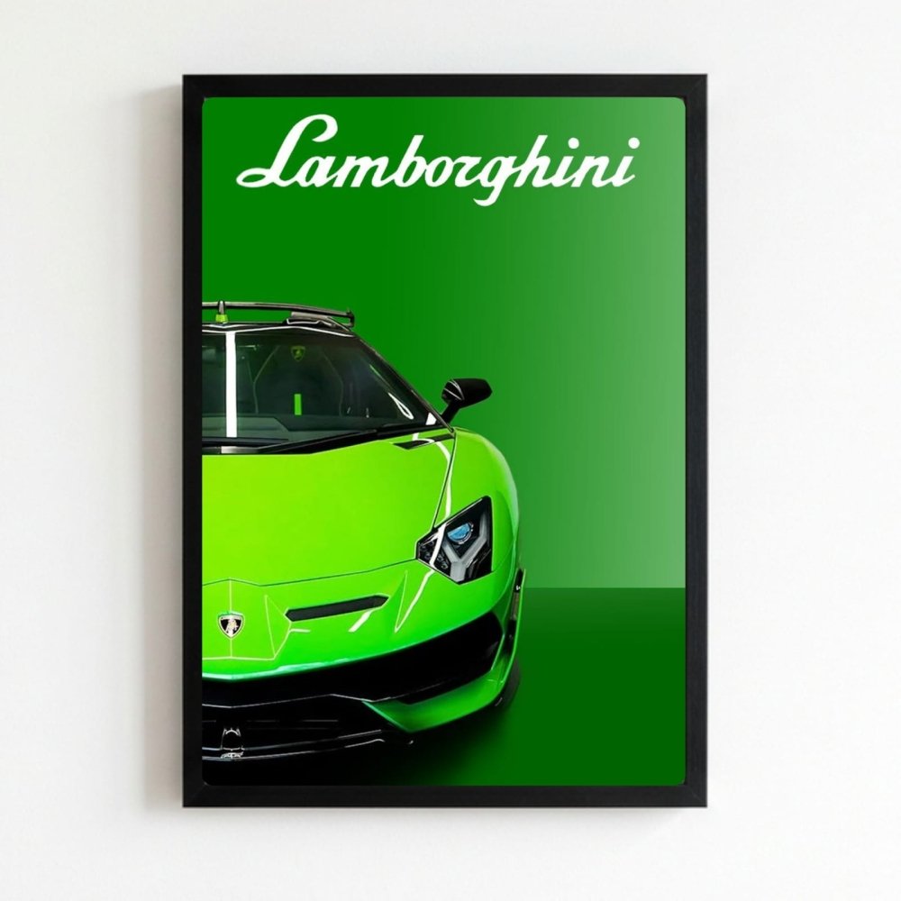 lamborghini poster - Vibes Districtlamborghini poster NeroVibes District