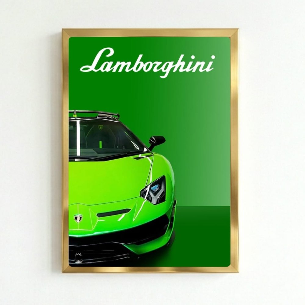 lamborghini poster - Vibes Districtlamborghini poster GoldVibes District
