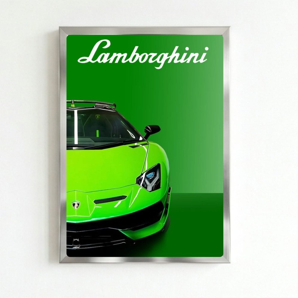 lamborghini poster - Vibes Districtlamborghini poster SilverVibes District