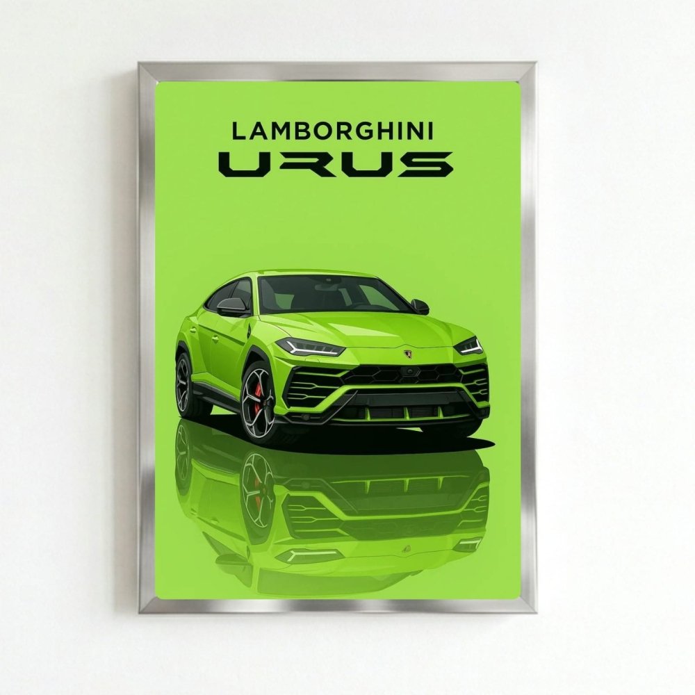 lamborghini urus poster - Vibes Districtlamborghini urus poster SilverVibes District