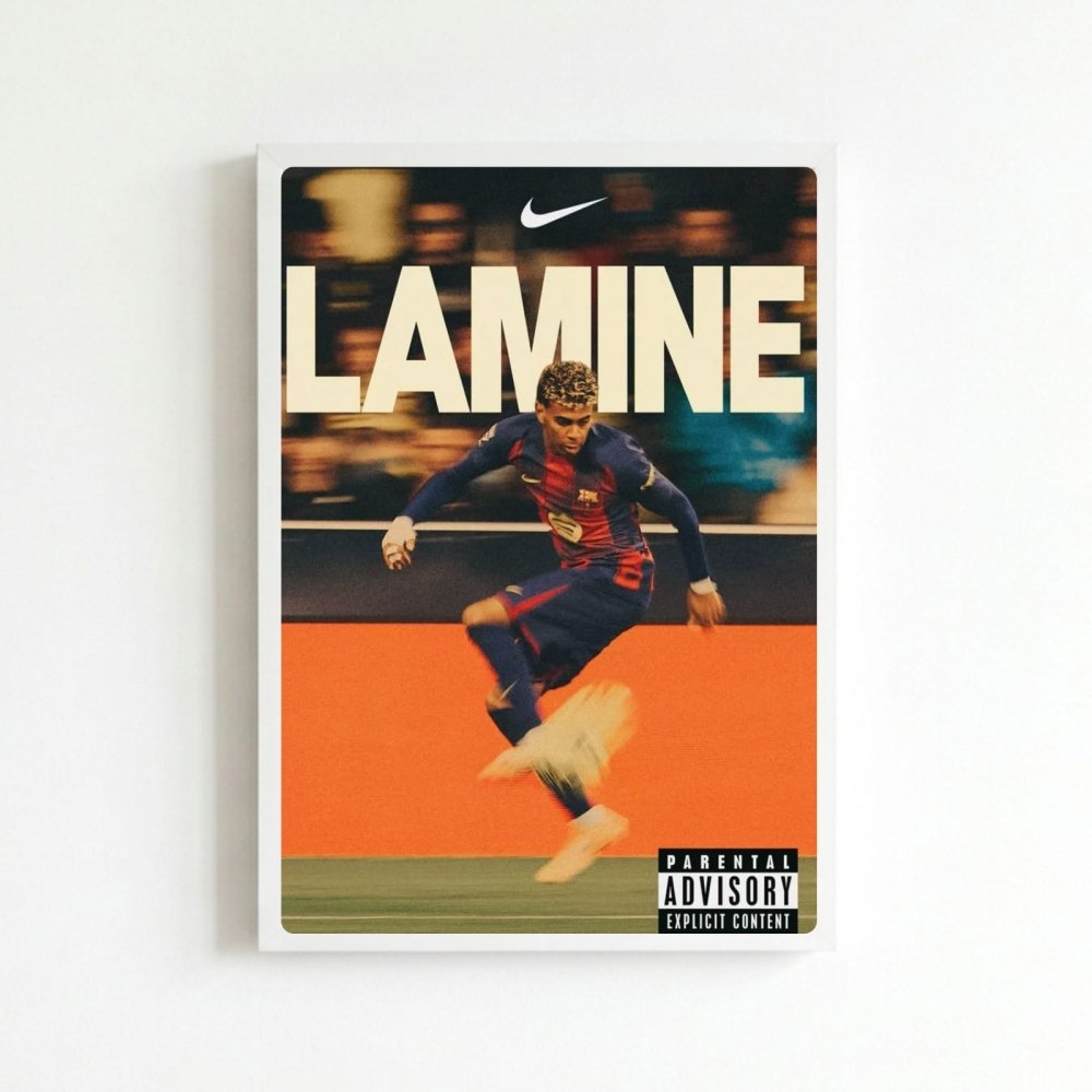 lamine yamal - Vibes Districtlamine yamal poster BiancoVibes District