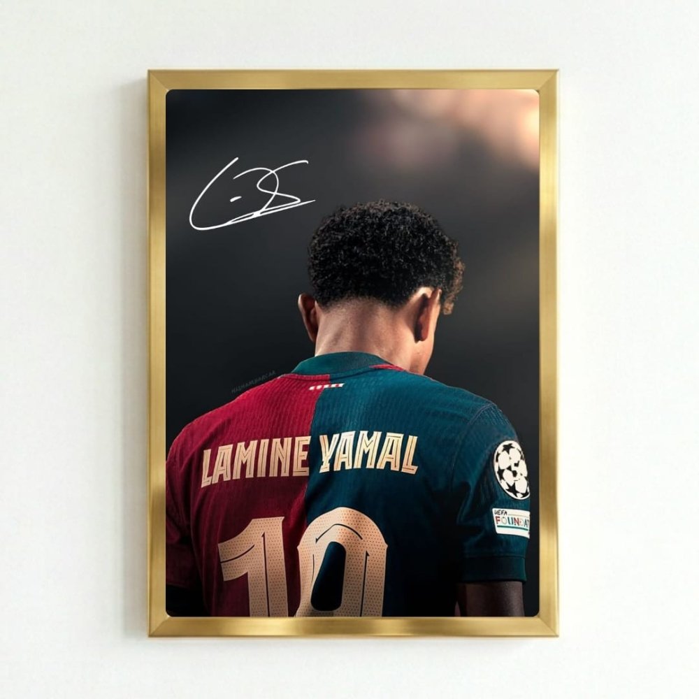 lamine yamal - Vibes Districtlamine yamal poster GoldVibes District