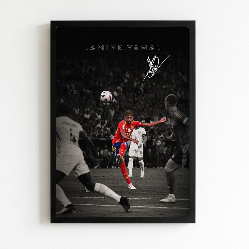 lamine yamal - Vibes Districtlamine yamal poster NeroVibes District