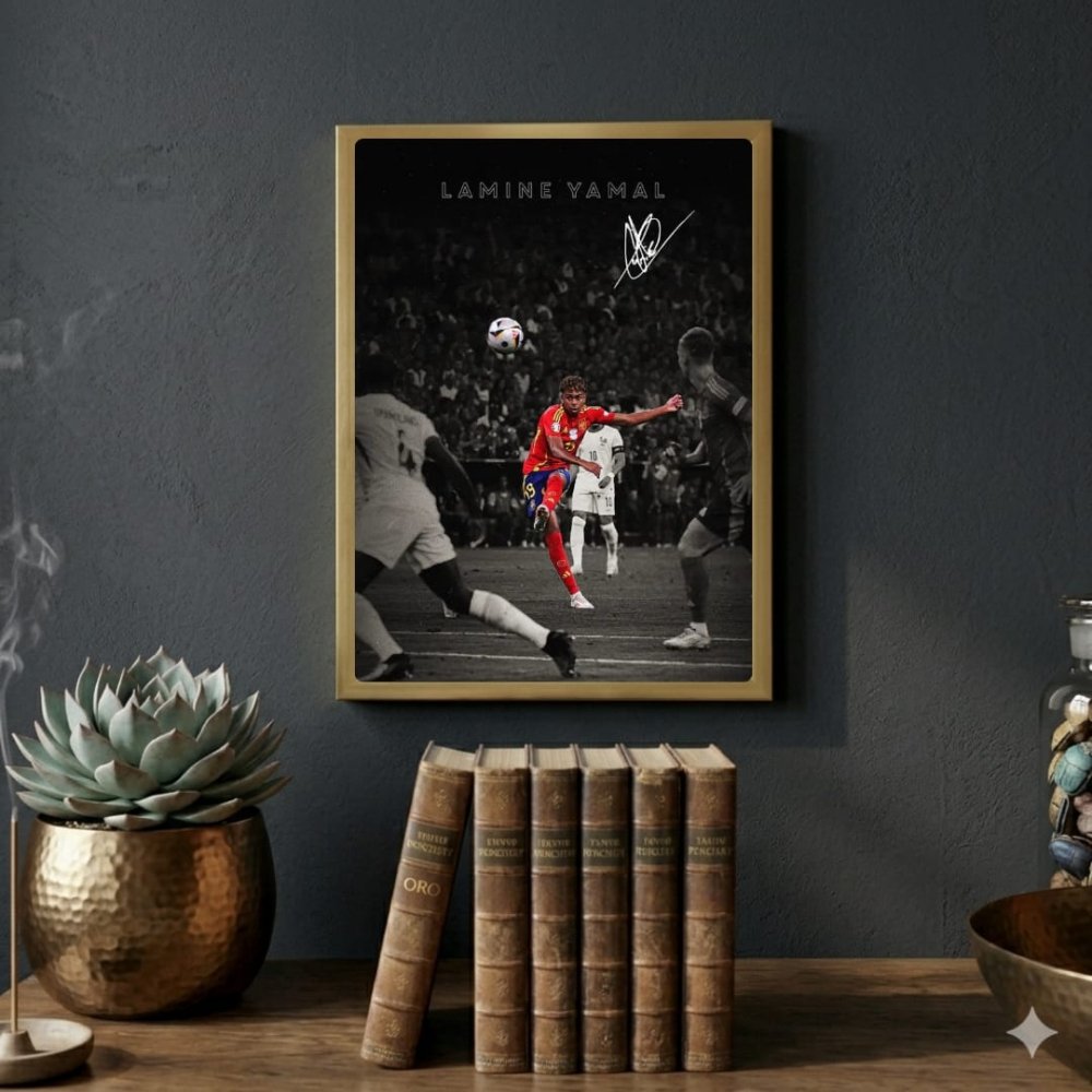 lamine yamal - Vibes Districtlamine yamal poster GoldVibes District