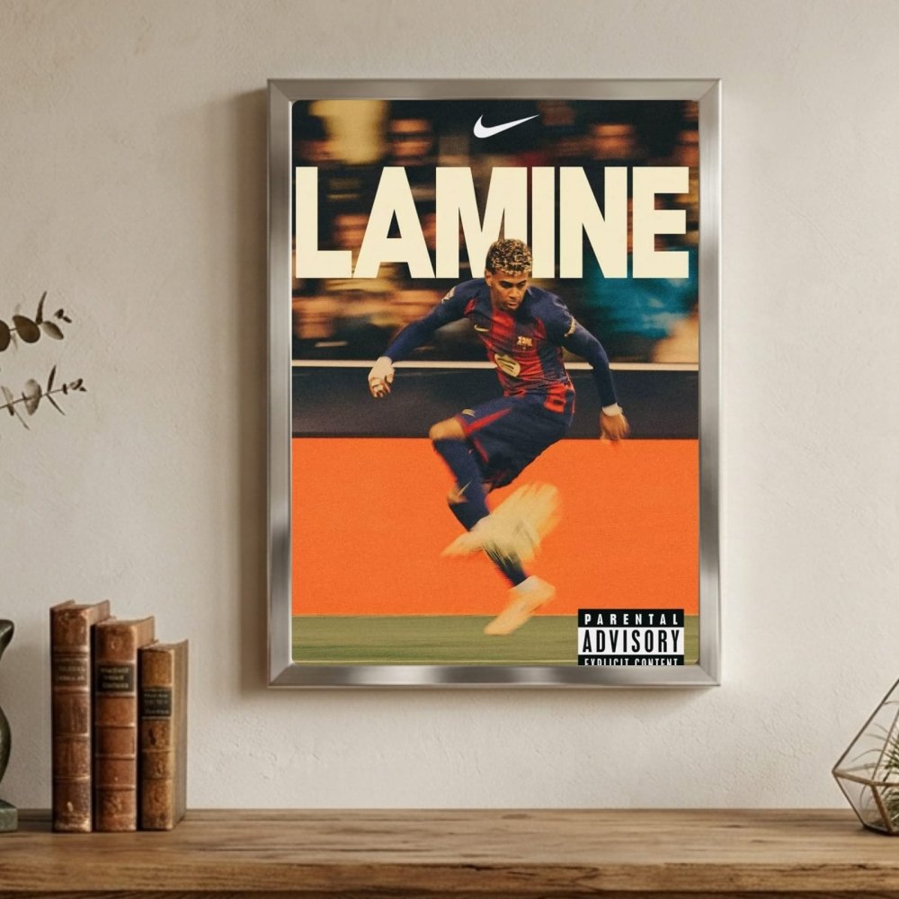 lamine yamal - Vibes Districtlamine yamal poster GoldVibes District