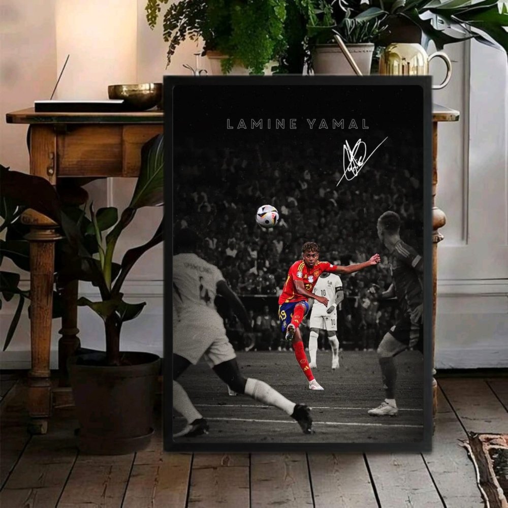 lamine yamal - Vibes Districtlamine yamal poster GoldVibes District