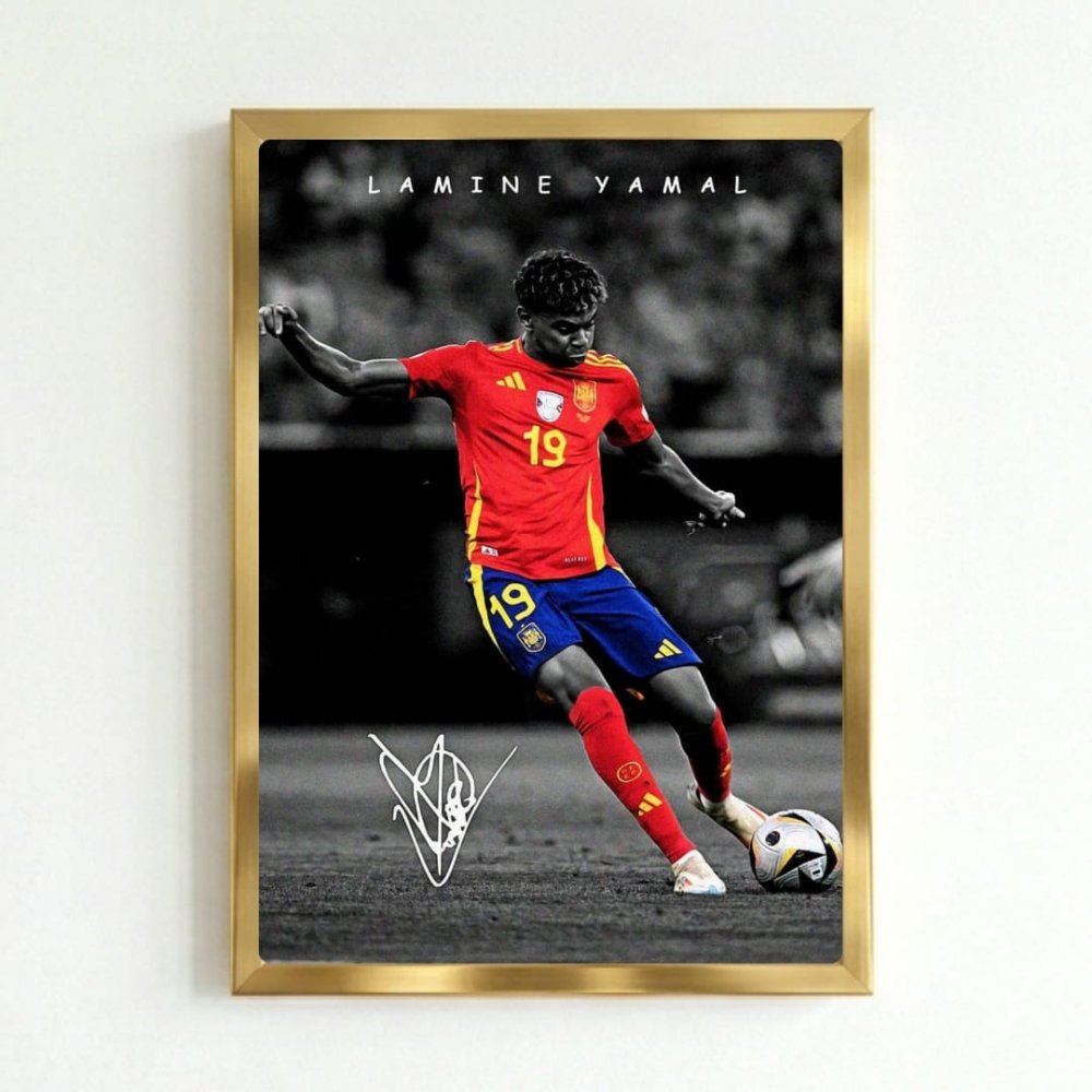 lamine yamal - Vibes Districtlamine yamal poster GoldVibes District