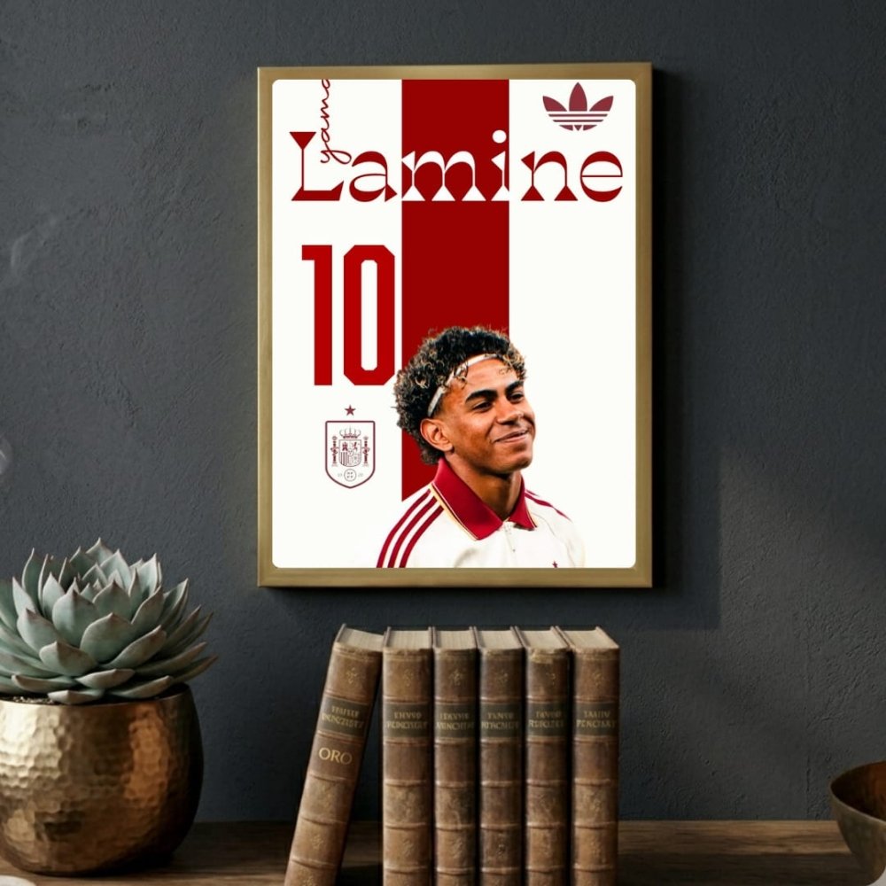 lamine yamal - Vibes Districtlamine yamal poster GoldVibes District