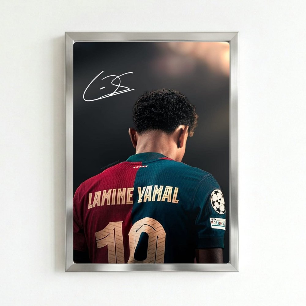 lamine yamal - Vibes Districtlamine yamal poster SilverVibes District